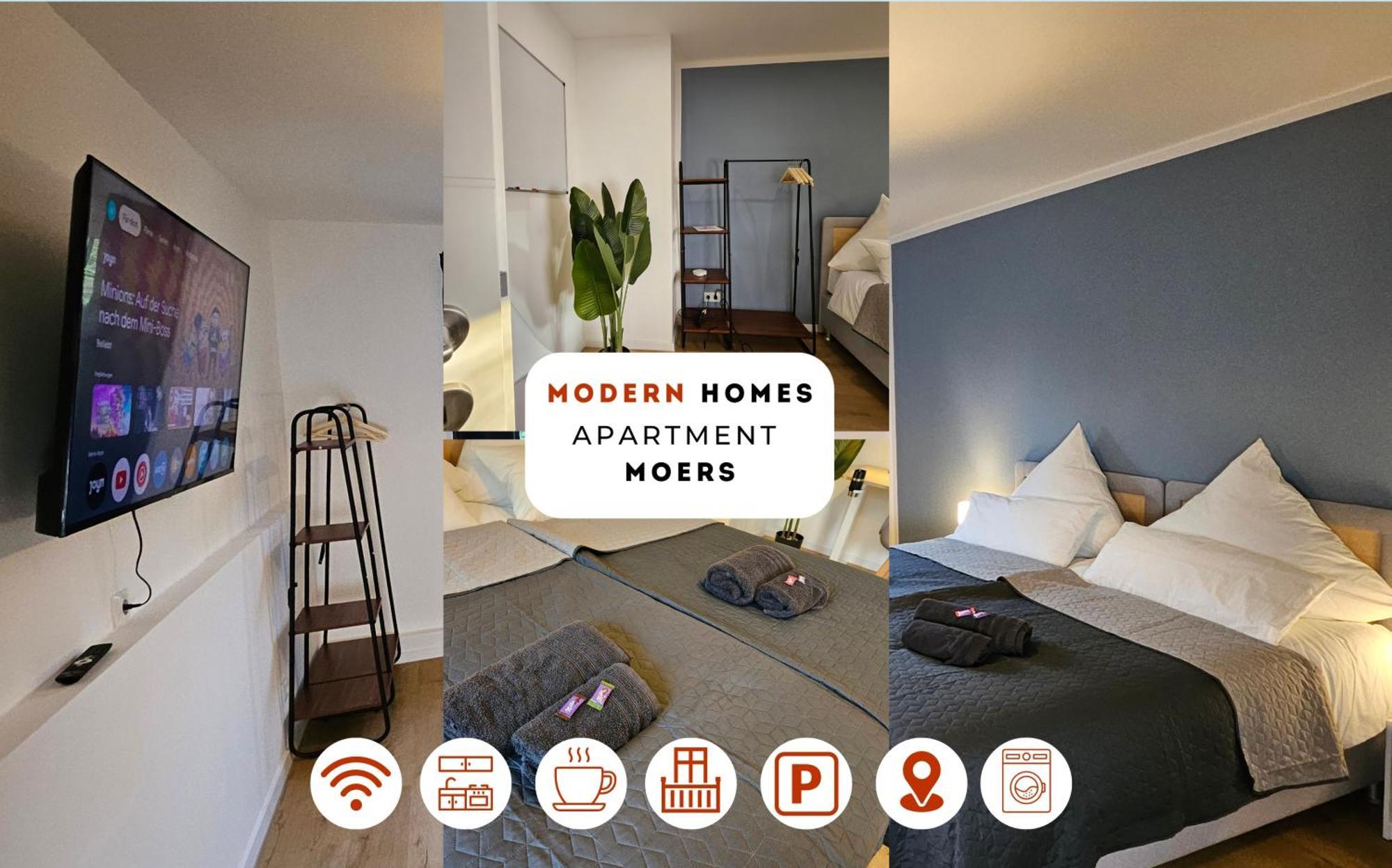 Apartment Modern Homes - Voll Ausgestatte - Balkon - Hotelbetten - 4k Tv - Wlan *